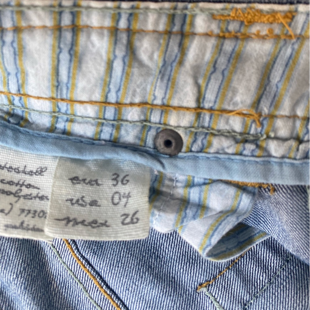 BRF Blue and Navy Jeans/ woman’s size 4 - Picture 8 of 9